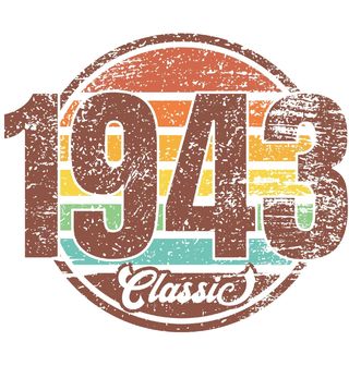 Obrázek 1 produktu Dámské tričko Ročník 1943 Retro Classic