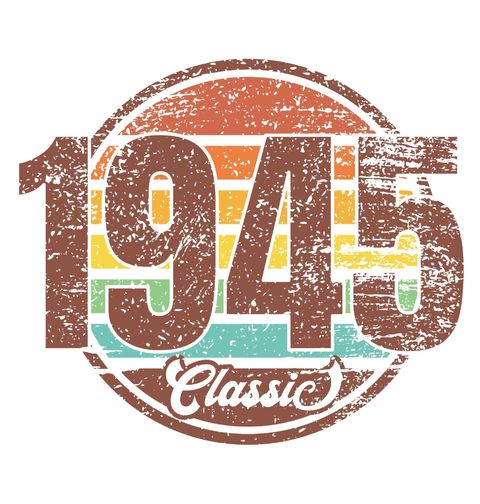 Obrázek produktu Pánské tričko Ročník 1945 Retro Classic