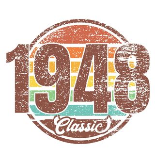 Obrázek 2 produktu Dámské tričko Ročník 1948 Retro Classic