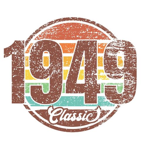 Obrázek produktu Dámské tričko Ročník 1949 Retro Classic