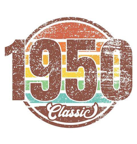 Obrázek produktu Pánské tričko Ročník 1950 Retro Classic