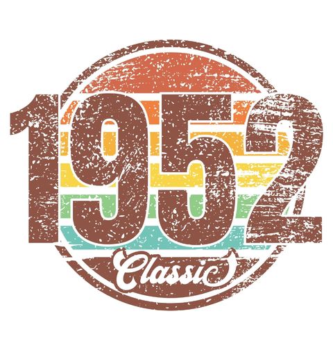 Obrázek produktu Dámské tričko Ročník 1952 Retro Classic