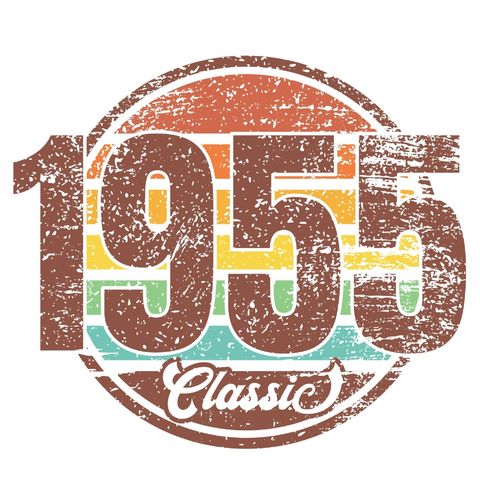 Obrázek produktu Dámské tričko Ročník 1955 Retro Classic