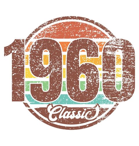 Obrázek produktu Pánské tričko Ročník 1960 Retro Classic