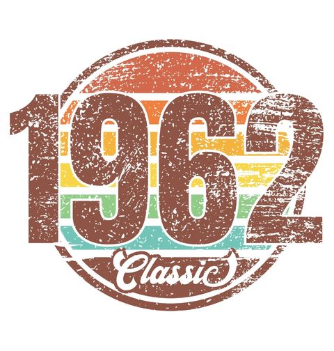 Obrázek produktu Dámské tričko Ročník 1962 Retro Classic