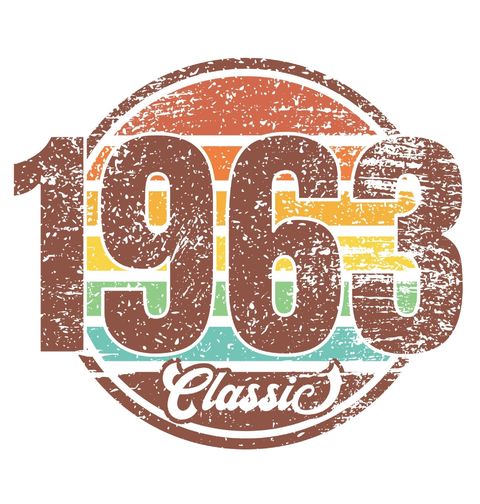 Obrázek produktu Dámské tričko Ročník 1963 Retro Classic