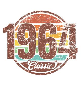 Obrázek 2 produktu Pánské tričko Ročník 1964 Retro Classic