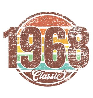 Obrázek 2 produktu Pánské tričko Ročník 1968 Retro Classic