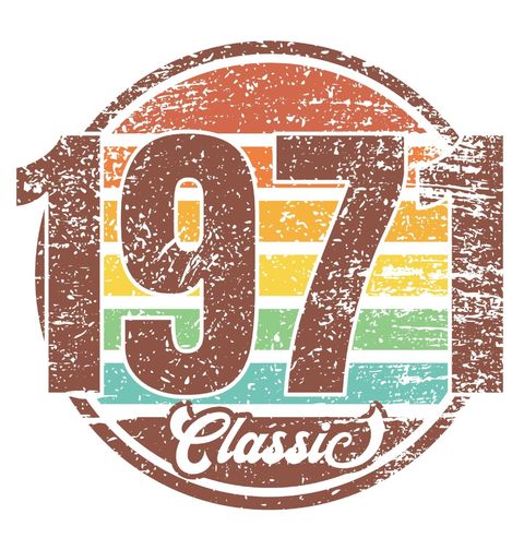 Obrázek produktu Pánské tričko Ročník 1971 Retro Classic