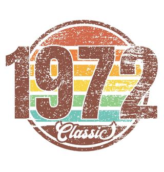 Obrázek 2 produktu Dámské tričko Ročník 1972 Retro Classic