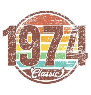 Obrázek 2 produktu Dámské tričko Ročník 1974 Retro Classic