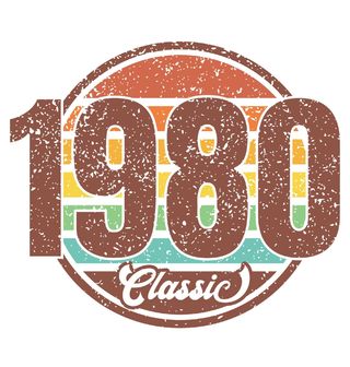 Obrázek 2 produktu Dámské tričko Ročník 1980 Retro Classic