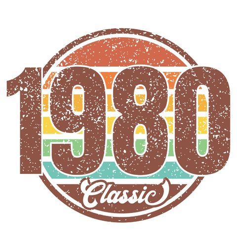 Obrázek produktu Pánské tričko Ročník 1980 Retro Classic
