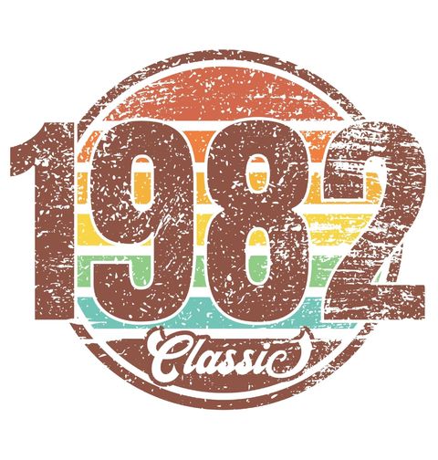 Obrázek produktu Dámské tričko Ročník 1982 Retro Classic