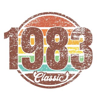 Obrázek 2 produktu Dámské tričko Ročník 1983 Retro Classic