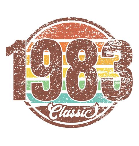Obrázek produktu Dámské tričko Ročník 1983 Retro Classic