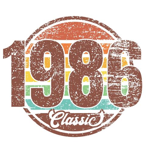 Obrázek produktu Pánské tričko Ročník 1986 Retro Classic