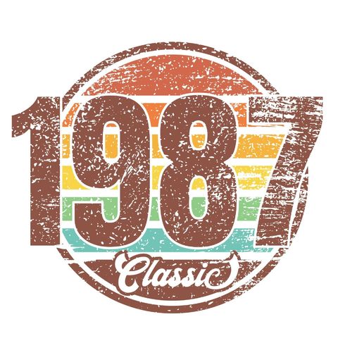 Obrázek produktu Dámské tričko Ročník 1987 Retro Classic