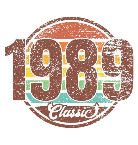 Obrázek produktu Dámské tričko Ročník 1989 Retro Classic