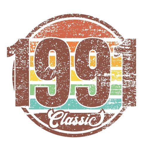 Obrázek produktu Dámské tričko Ročník 1991 Retro Classic