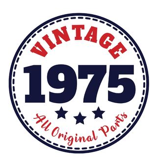 Obrázek 2 produktu Dámské tričko Ročník 1975 – Vintage All Original Parts