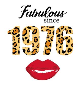 Obrázek 2 produktu Dámské tričko Báječná od roku 1976 Fabulous since 1976