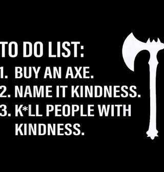 Obrázek 2 produktu Pánské tričko Zabij je Laskavostí Kill them With Kindness