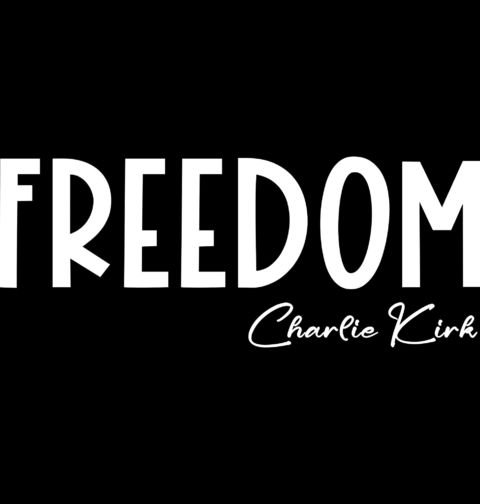 Obrázek produktu Pánské tričko Svoboda Charlie Kirk Freedom Charlie Kirk
