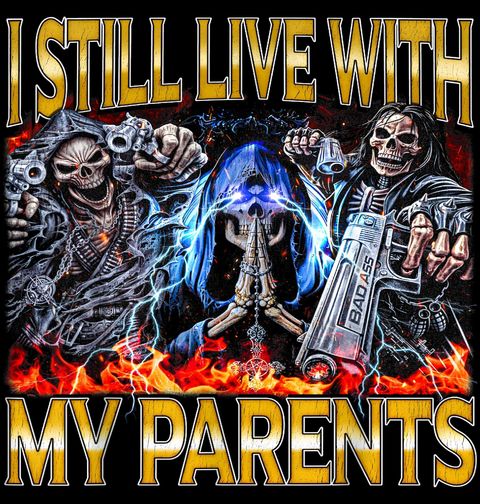 Obrázek produktu Pánské tričko Pořád Bydlím u Rodičů I Still Live With My Parents
