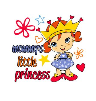 Obrázek 2 produktu Dětské tričko Maminčina malá princezna