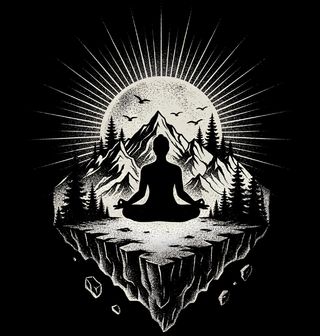 Obrázek 2 produktu Pánská mikina Meditace pod Horami