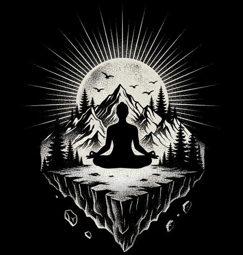 Obrázek produktu Pánská mikina Meditace pod Horami