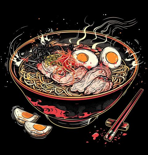 Obrázek produktu Pánské tričko Čas na Ramen