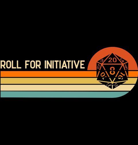 Obrázek produktu Dámské tričko Hoď si na Iniciativitu Roll For Initiative