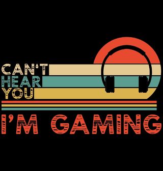 Obrázek 2 produktu Dámské tričko Neslyším tě, Hraju Can’t Hear You I’m Gaming