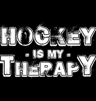 Obrázek 2 produktu Pánské tričko Hokej je moje Terapie Hockey is my Therapy
