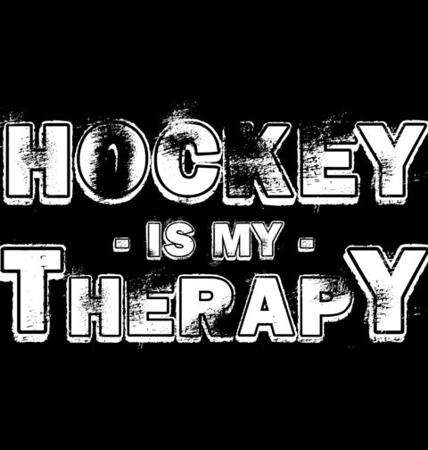 Obrázek produktu Pánské tričko Hokej je moje Terapie Hockey is my Therapy