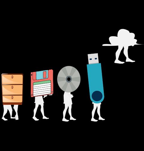 Obrázek produktu Dětské tričko Evoluce Datového úložiště