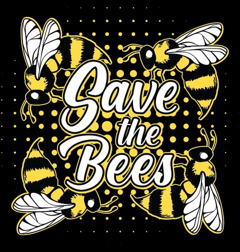 Obrázek produktu Dětské tričko Zachraň Včely Save the Bees