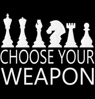 Obrázek 2 produktu Dětské tričko Šachy Vyber si Svou Zbraň Choose Your Weapon