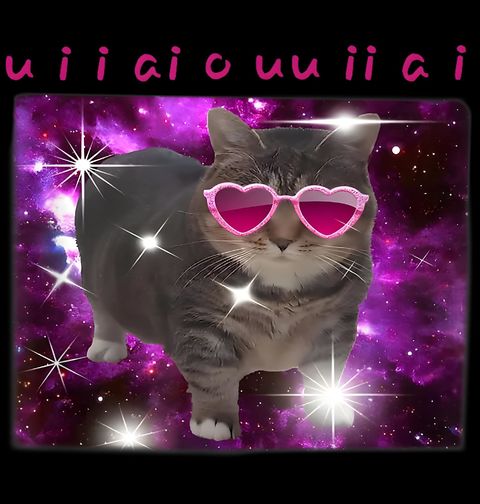 Obrázek produktu Dětské tričko Galaktická Kočka Meme Spinning Cat OIIAA OIIAA