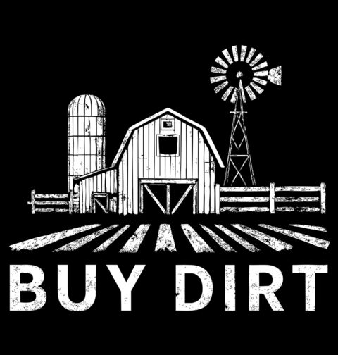 Obrázek produktu Dámské tričko Stodola a Větrný Mlýn Buy Dirt