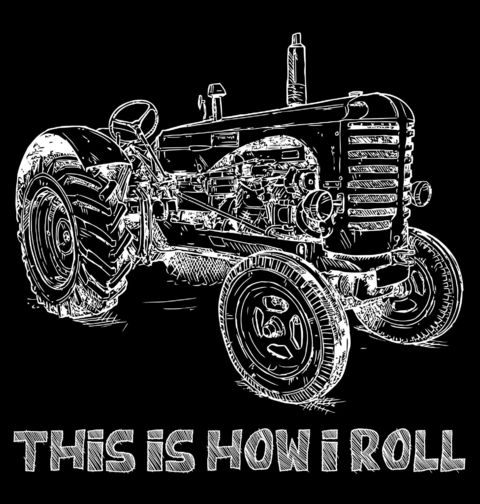 Obrázek produktu Pánská mikina Takhle jezdí Farmář THIS IS HOW I ROLL