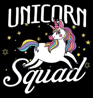 Obrázek 2 produktu Pánské tričko Tým Jednorožců Unicorn Squad