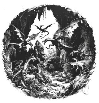 Obrázek 1 produktu Pánské tričko Dračí Jeskyně