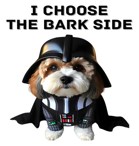 Obrázek produktu Pánské tričko Darth Vader Cavachon I Choose The Bark Side