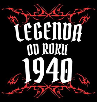 Obrázek 1 produktu Dámské tričko Metalová Legenda od Roku 1940