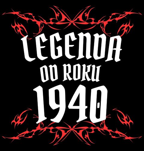 Obrázek produktu Dámské tričko Metalová Legenda od Roku 1940