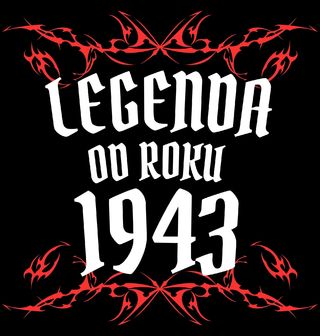Obrázek 1 produktu Dámské tričko Metalová Legenda od Roku 1943