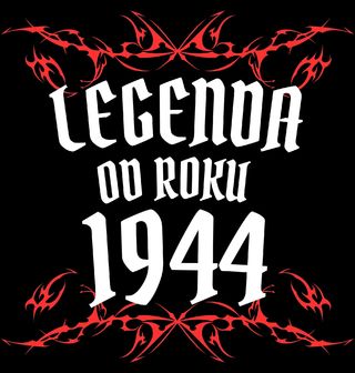 Obrázek 1 produktu Pánské tričko Metalová Legenda od Roku 1944
